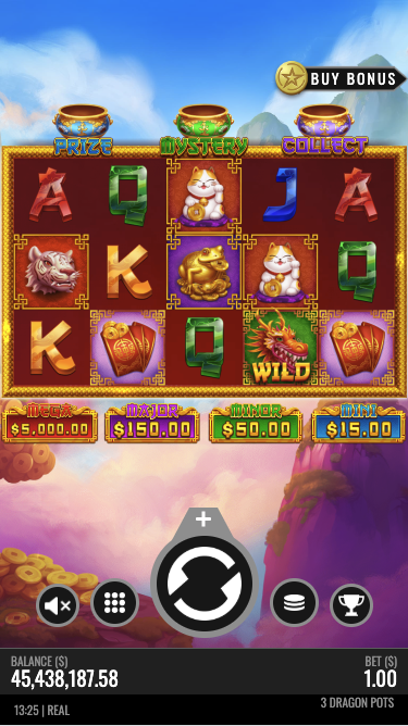 3 Dragon Pots 官方遊戲畫面
