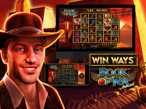 Book of Ra Deluxe Win Ways 官方作品圖
