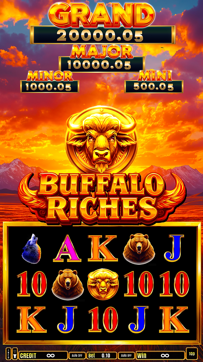 FG Game Studios 官方 Buffalo Riches 遊戲圖