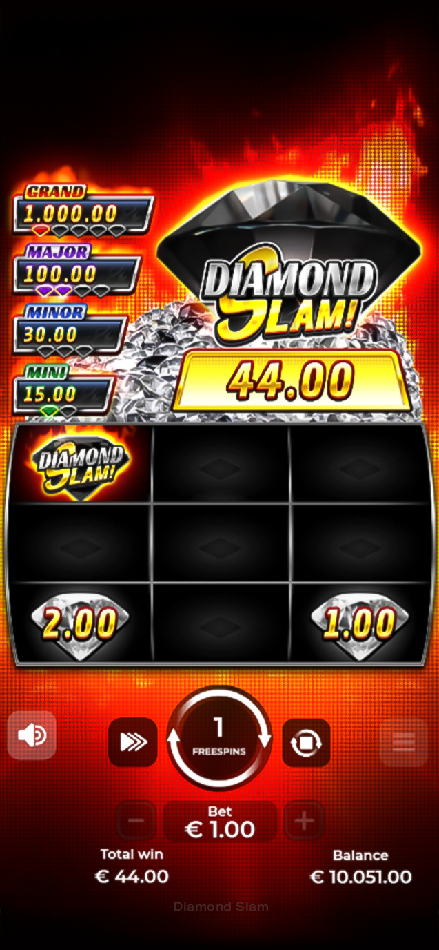 Diamond Slam 官方遊戲畫面