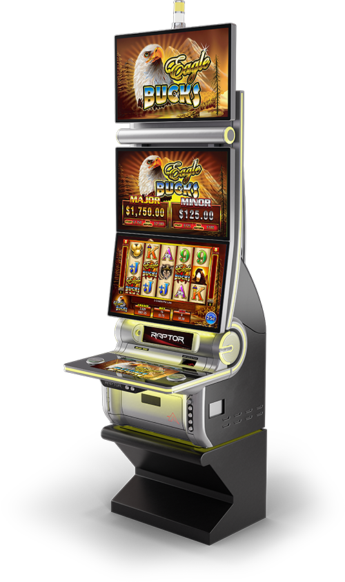 Eagle Bucks 官方機台與遊戲畫面