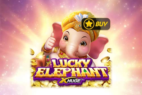 Slots Launch 所標示 JDB Lucky Elephant X-Huge 的同款遊戲圖