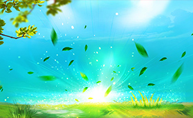 CQ9 Money Tree 官方綠色樹葉背景