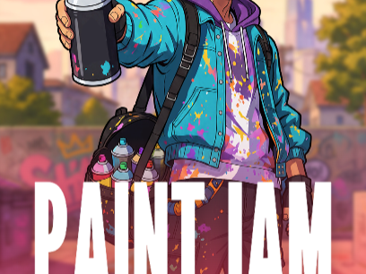 Stake Engine 官方 Paint Jam 遊戲圖