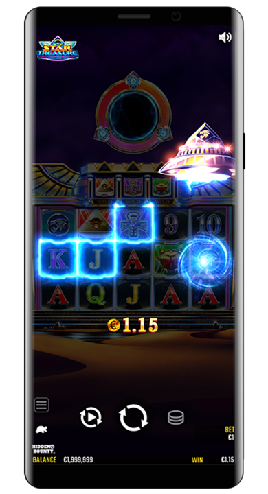 Win Fast 官方 Star Treasure 遊戲畫面