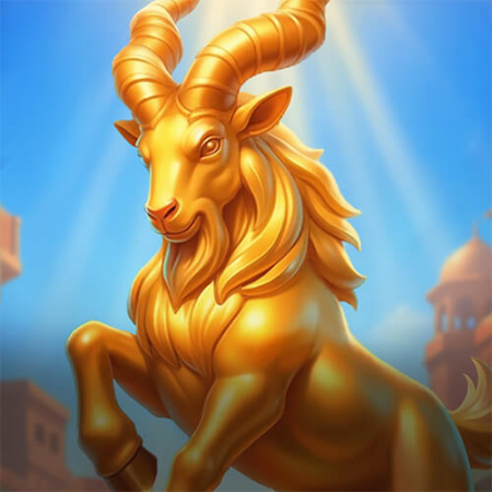JDB Gaming 官方 The Golden Markhor 遊戲圖，金色大角羊