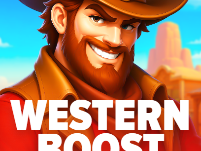 Stake Engine 官方 Western Boost 遊戲圖