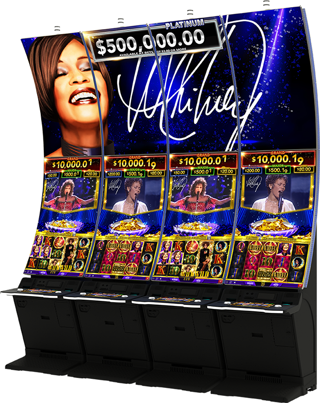 IGT 官方 Whitney Houston Slots 機台作品圖